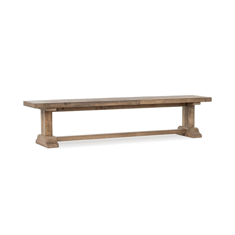 Reclaimed Pine Wood Bench