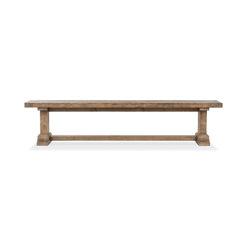 Reclaimed Pine Wood Bench