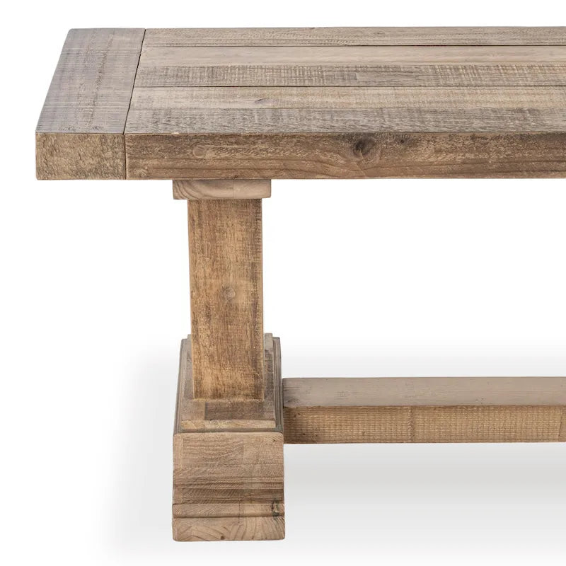 Reclaimed Pine Wood Bench