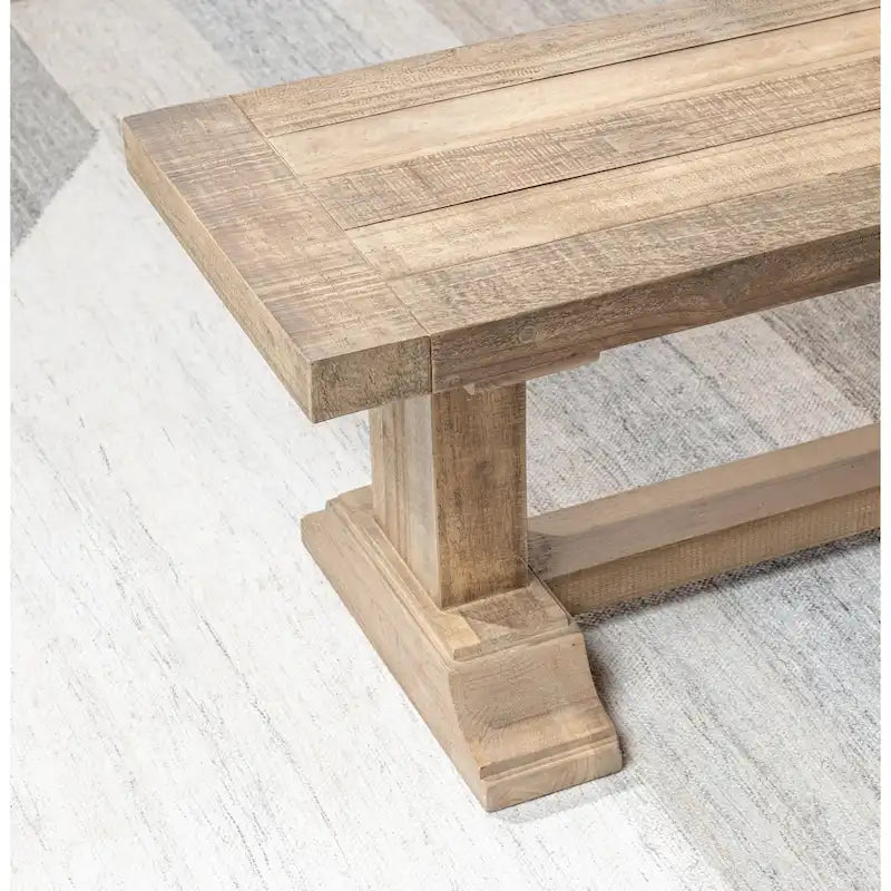 Reclaimed Pine Wood Bench