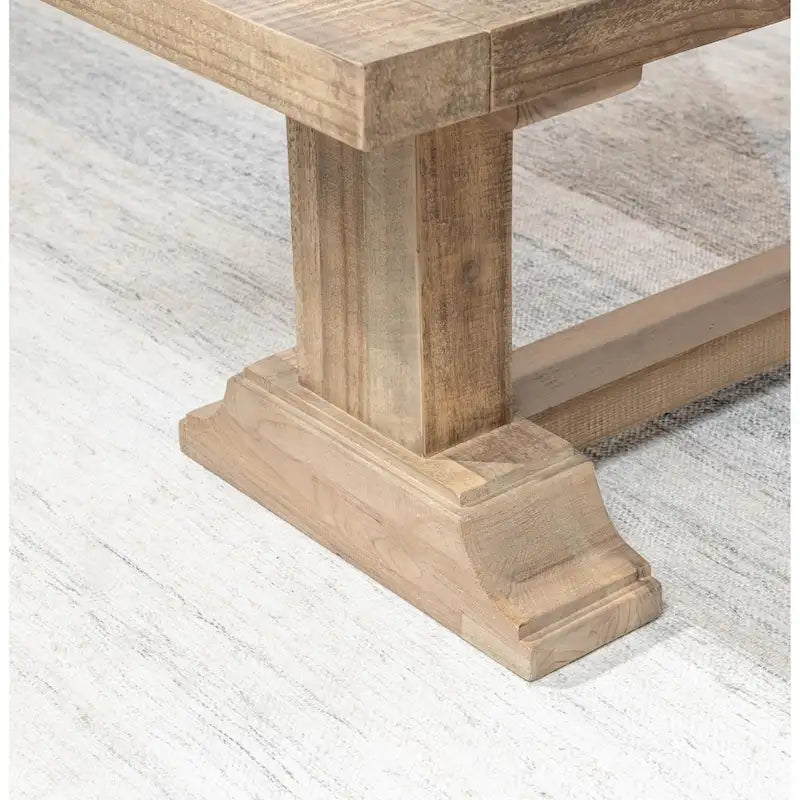 Reclaimed Pine Wood Bench