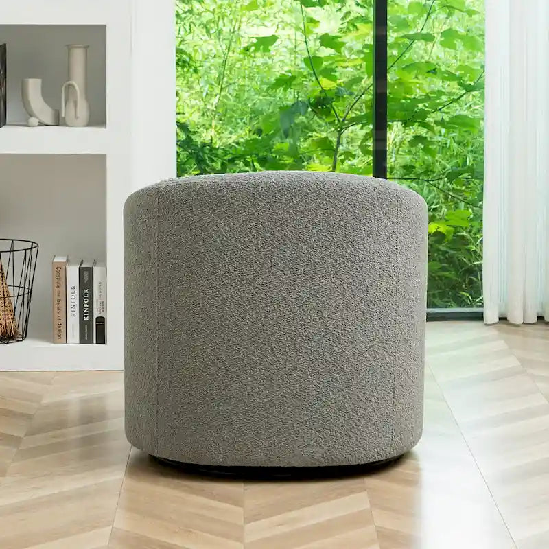 Otočné čalouněné křeslo Boucle s područkami, 32W