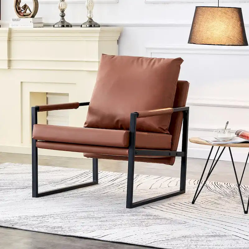 Sada 2 moderních sametových křesel Sling Armchairs