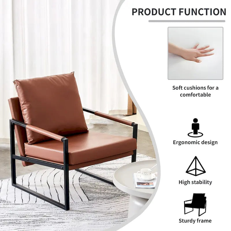 Sada 2 moderních sametových křesel Sling Armchairs