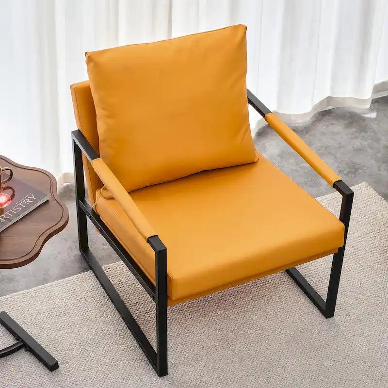 Sada 2 moderních sametových křesel Sling Armchairs