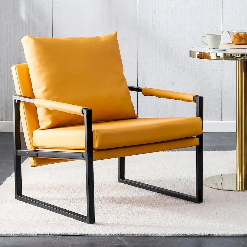 Sada 2 moderních sametových křesel Sling Armchairs