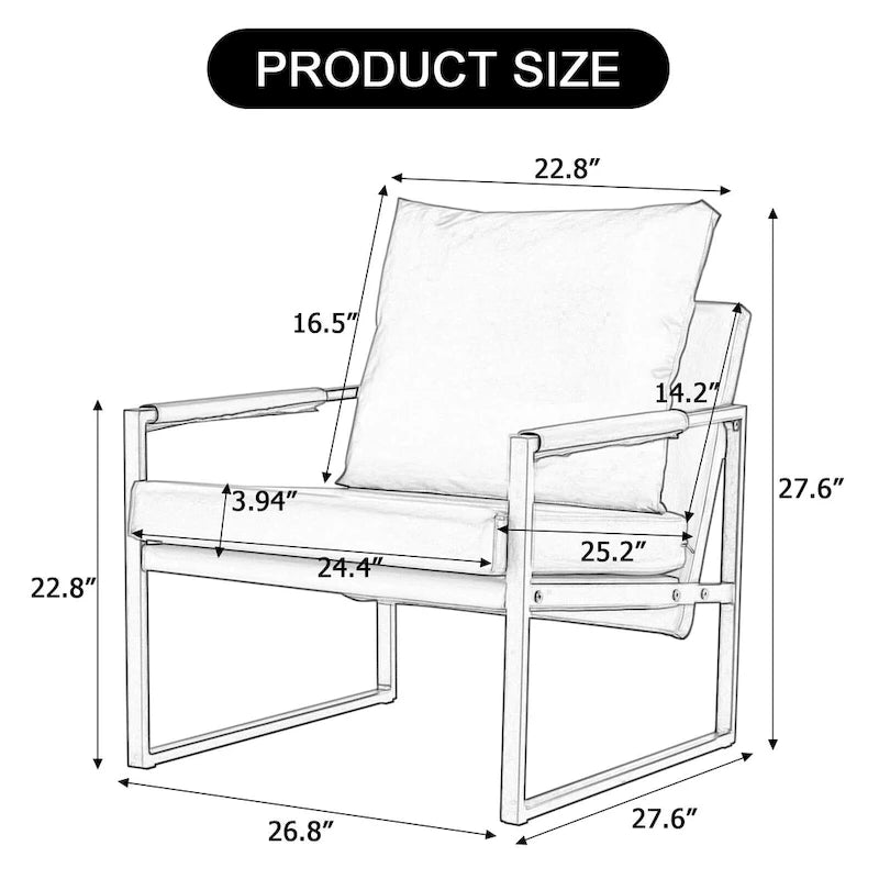 Sada 2 moderních sametových křesel Sling Armchairs