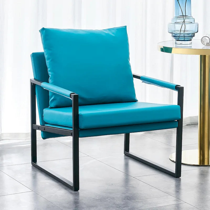Sada 2 moderních sametových křesel Sling Armchairs