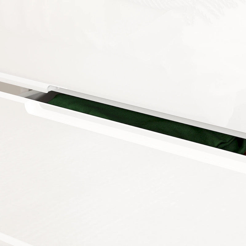 5-Drawer High Gloss Chest with LED Light