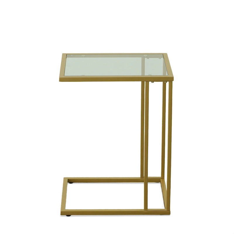 Glass Top C Table