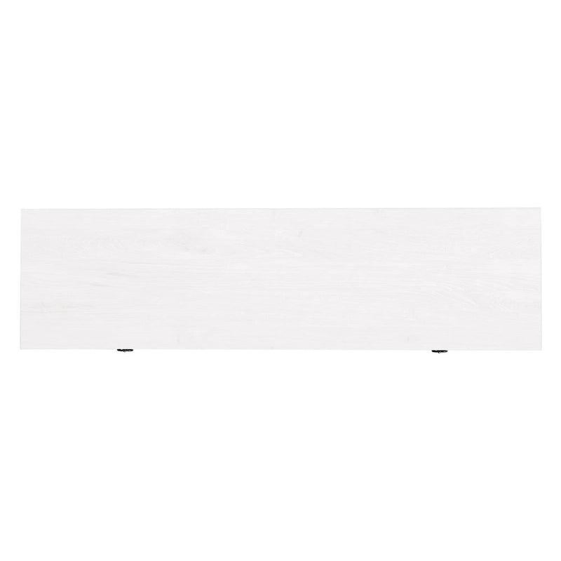 58 in. Farmhouse TV Stand with Electric Fireplace Insert