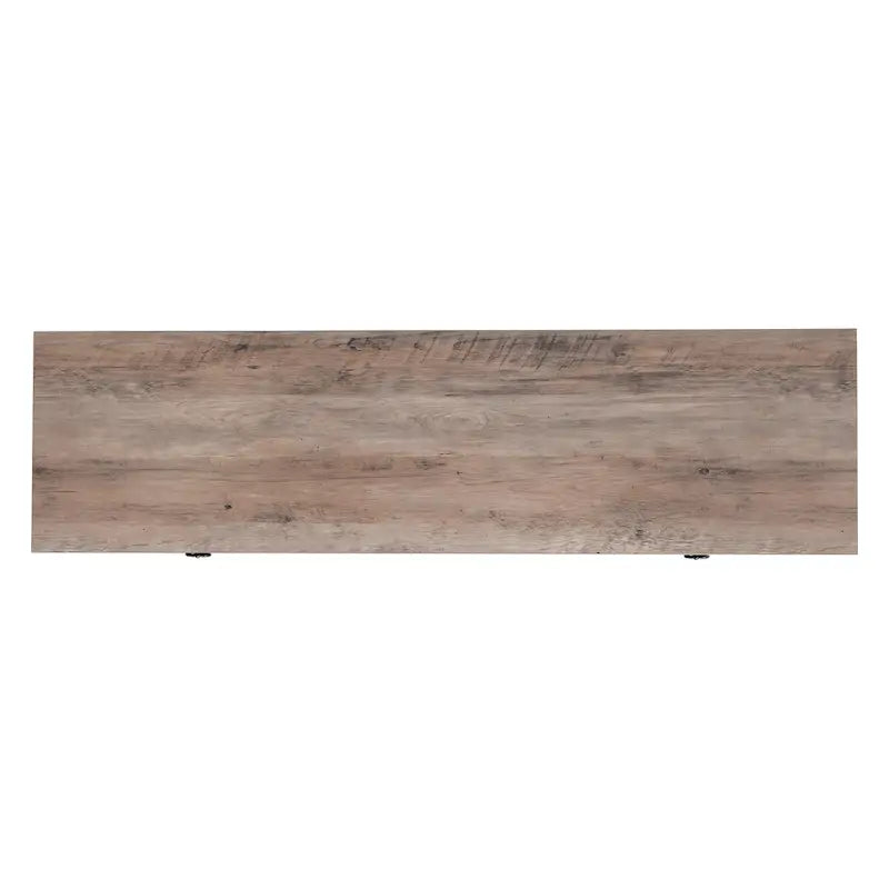 58 in. Farmhouse TV Stand with Electric Fireplace Insert