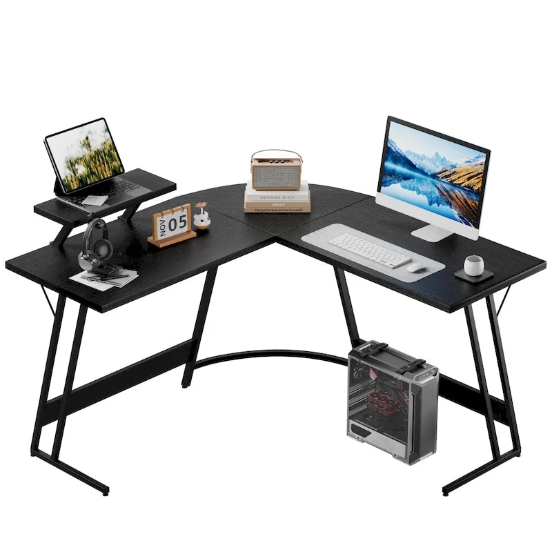 L-Shaped Gaming Desk Computer Corner Desk