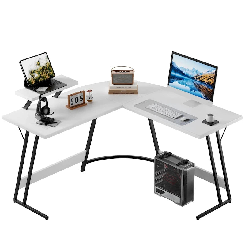 L-Shaped Gaming Desk Computer Corner Desk
