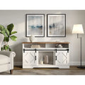 Farmhouse Barn-Door TV Stand for TVs Up to 65 in.