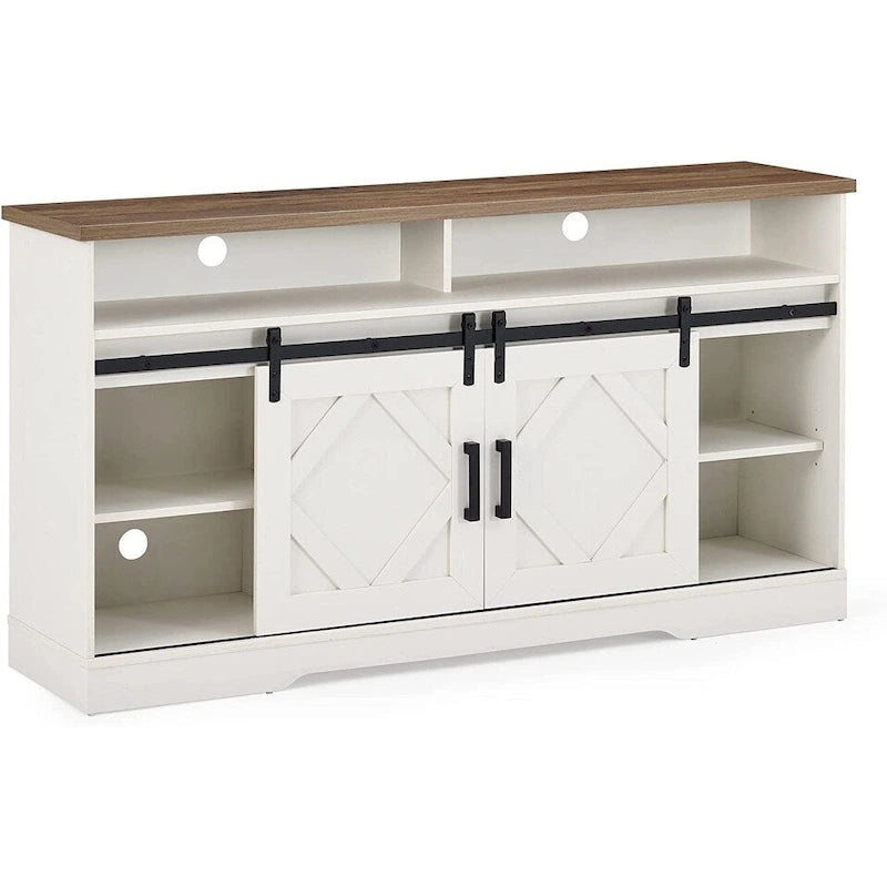 Farmhouse Barn-Door TV Stand for TVs Up to 65 in.