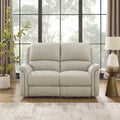 Zero Gravity Power Reclining Loveseat with Adjustable Headrest - Top Grain Leather